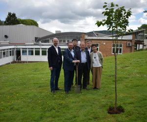 TRI-WALL PLANTS TREES FOR THE QUEEN AS PART OF SUSTAINABILITY INITIATIVE