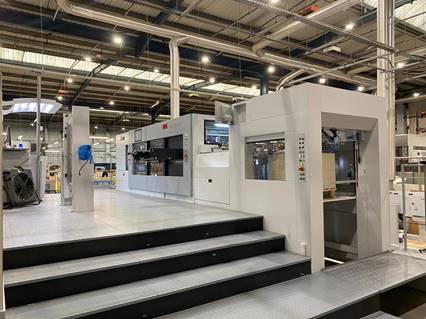 A packaging giant has invested in a new die-cutting machine, to bolster its already strong fleet of equipment.