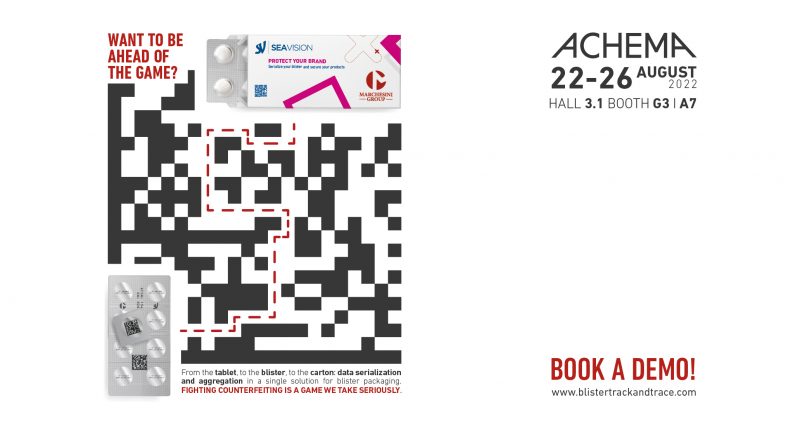 Achema 2022: Marchesini Group presents its latest products for the Pharma sector.