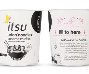 Itsu swaps to more sustainable packaging for its instant noodles