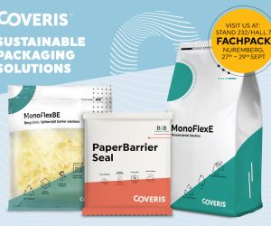 Coveris continues its mission of No Waste with innovative highlights in plastic and paper-based packaging at FachPack 2022