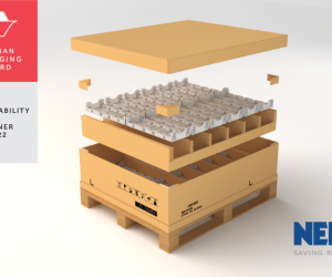 GERMAN PACKAGING AWARD GOES TO NEFAB EDGEPAK STRAW, A FIBER-BASED PACKAGING SOLUTION FOR LITHIUM-ION BATTERIES