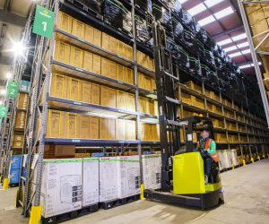 Racking up the savings with recycled plastic pallets