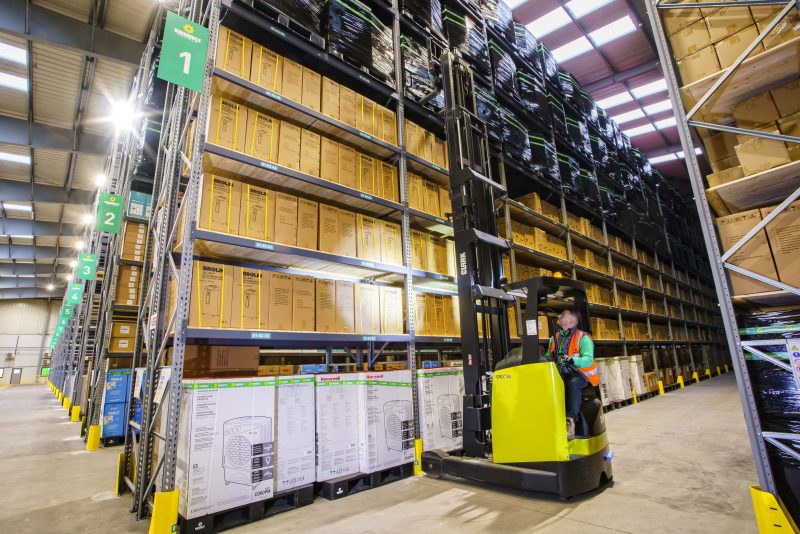 Racking up the savings with recycled plastic pallets