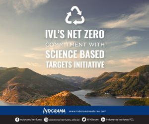 Indorama Ventures committed to science-based targets, contributing to net-zero global emissions by 2050