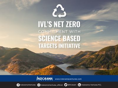 Indorama Ventures committed to science-based targets, contributing to net-zero global emissions by 2050