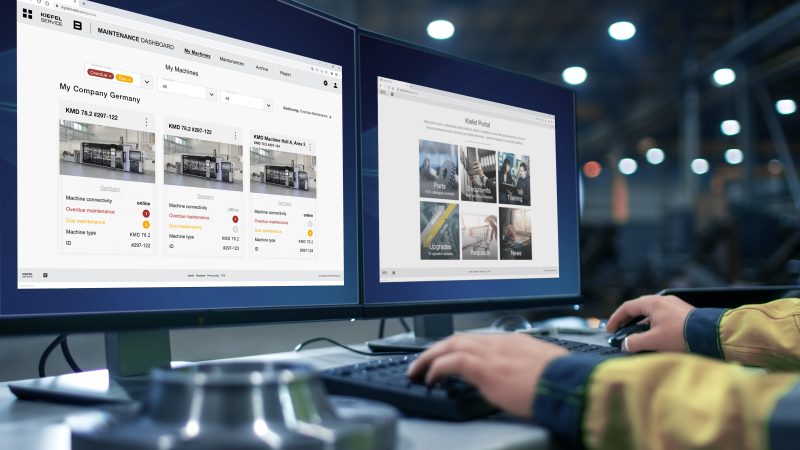 New Maintenance Dashboard for proactive machine maintenance