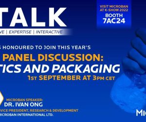 Microban to participate in exclusive K-Talk panel discussion on sustainable plastic packaging