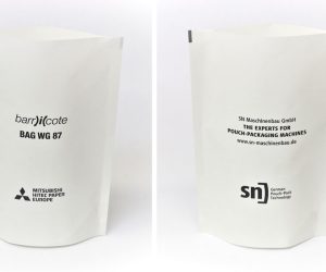 Mitsubishi HiTec Paper and SN Maschinenbau working together in the field of flexible paper packaging