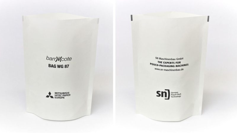 Mitsubishi HiTec Paper and SN Maschinenbau working together in the field of flexible paper packaging