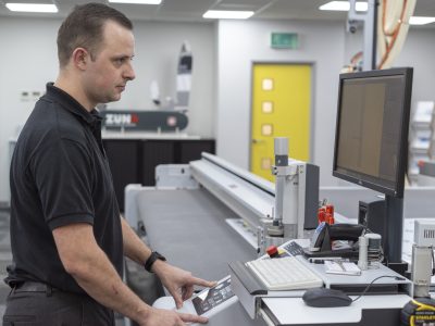 Sustainability showcase for large format printing