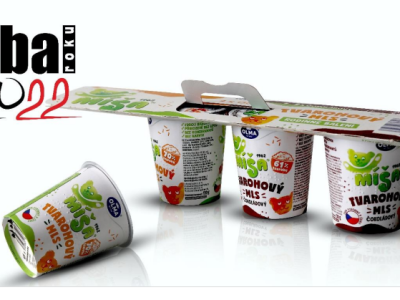 Multipack for desserts educates consumers to recycle correctly