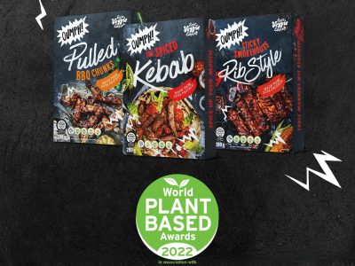 Oumph! declared winner in World Plant-based Awards Packaging Category