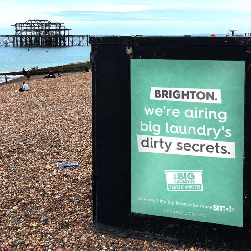 Local recycling co-op teams up with eco-laundry brand to tackle Brighton and Hove’s tonnes of laundry plastic, amidst council’s missed targets