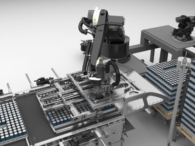 Future-proof robotics system: new high-performance palletizer from KHS boosts line efficiency