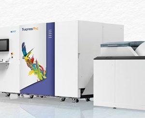 New Water-based Inkjet Press Prototype for Paperbased Packaging