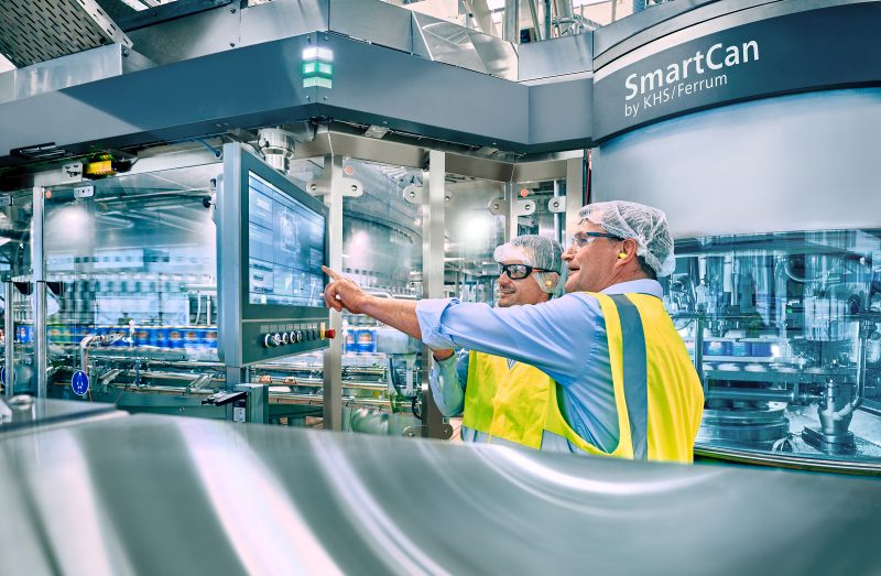 drinktec: KHS and Ferrum jointly present the SmartCan filler/seamer block by KHS/Ferrum