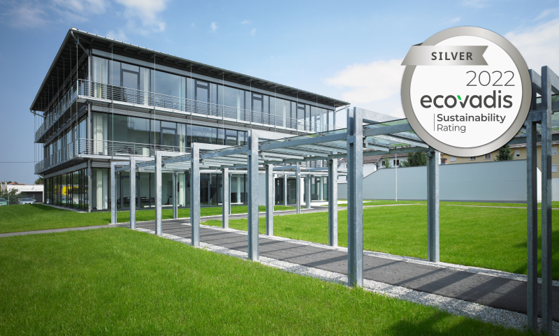 Silver medal for commitment to sustainability