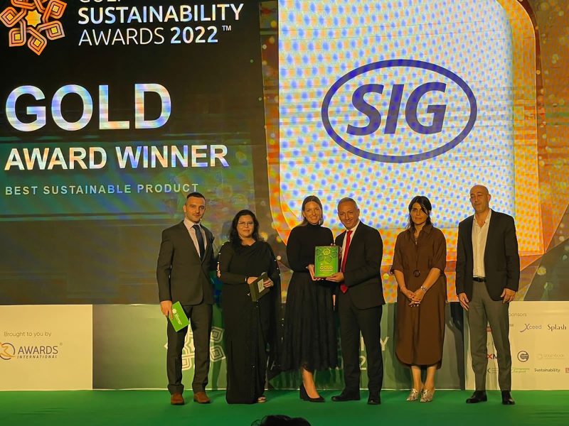 SIGNATURE EVO from SIG wins Gulf Sustainability Awards for “Best Sustainable Product”