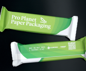 Domino and Sappi Collaborate to Realise Sustainable Laser Coding of Barrier Papers for Flexible Food Packaging