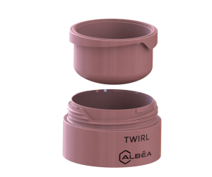 Albéa presents refillable jar Twirl