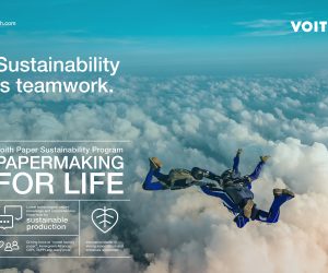 As the leading technology partner in the cross-sector industrial alliance 4evergreen, Voith is committed to a recycling rate of 90 percent by 2030