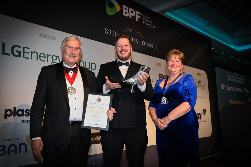 Plastribution wins BPF Award for Polymer Design and Innovation 2022