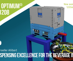 Schoeller Allibert dispenses excellence for the beverage industry with the Magnum Optimum 1208 Hopper®