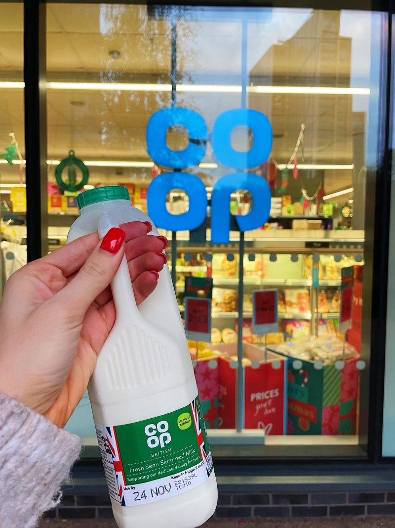 Co-op commits to ‘clearing’ shelves of all coloured milk bottle tops to increase recyclability
