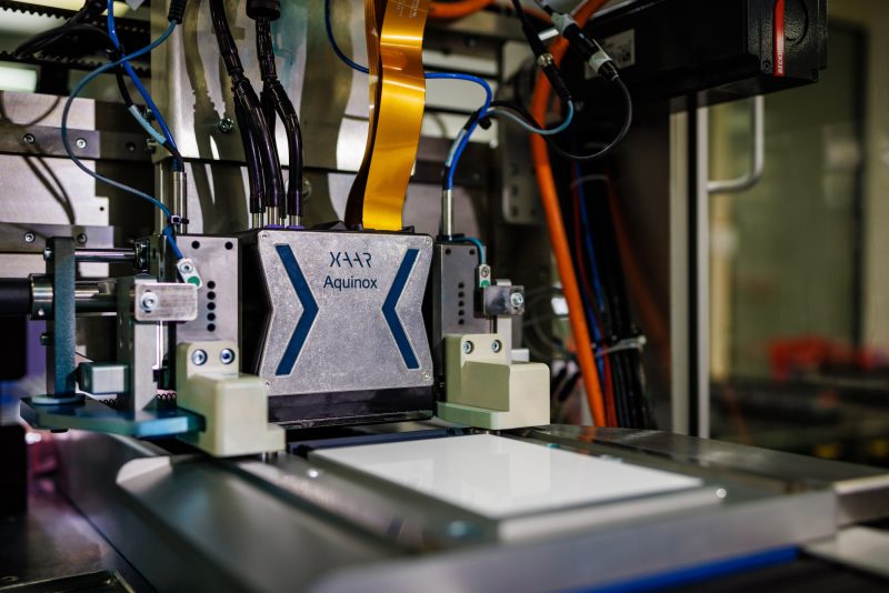 NEW XAAR AQUINOX PRINTHEAD REVOLUTIONISES RELIABLE AQUEOUS INKJET PRINTING