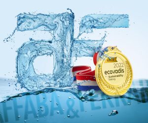 Affaba & Ferrari™ awarded the EcoVadis Gold rating for its sustainability efforts