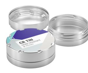 Hoffmann Neopac Debuts Fully Metal Child-Resistant Tins for Cannabis Edibles, Pills and Pouches at MJBizCon